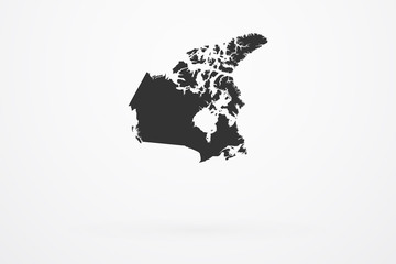 Canada Country Vector Map