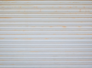 Obraz premium old steel shutter door