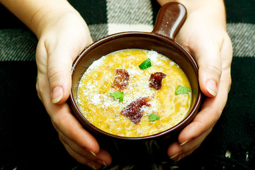 baked potatoes bacon soup.
