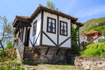 Traditional old Bulgarian house