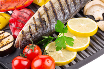 Grilled fish