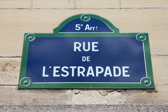 Paris street - Rue de l'Estrapade