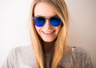 Naklejka premium Girl