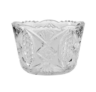 Crystal Vase Isolated