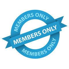 MEMBERS ONLY Marketing Stamp (label registration register)