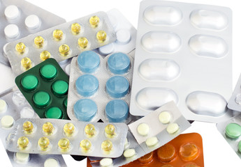 Different tablets of different colors