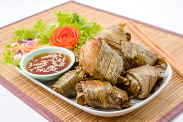 chicken fried Pandanus is delicious