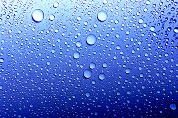 drops on glass