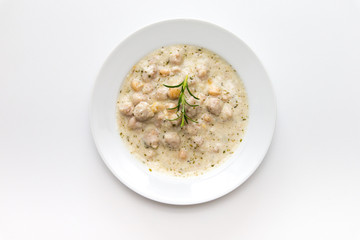 Knödelsuppe