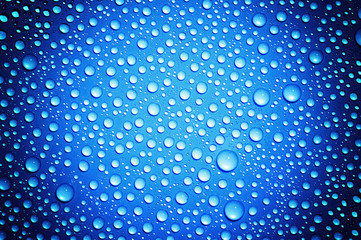 drops on glass