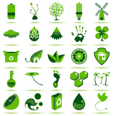 Green Eco Icons 2