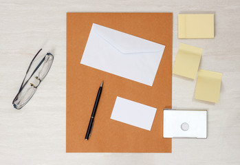 Business papery mockup