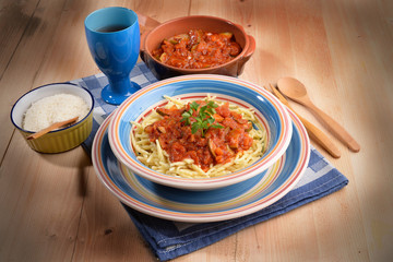 TROFIE TOMATO SAUCE WITH ZUCCHINI