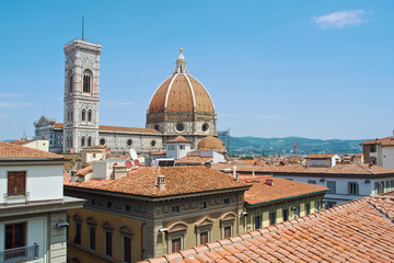Fototapeta premium Santa Maria Del Fiore rooftop view