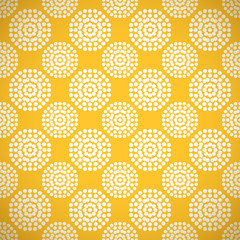 Vintage different vector pattern. Endless texture