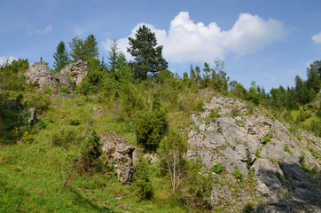 Mountains (Pieniny in Poland)