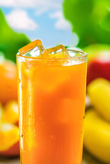 Fruit juice, fresh cold drink