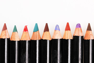Naklejka premium Cosmetics pencils