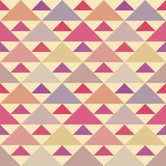Fototapeta premium Abstract retro seamless pattern. Vector illustration