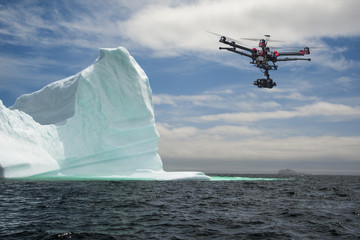Aerial Iceberg Probe © Alexander Kolomietz