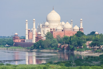 Fototapeta na wymiar Taj Mahal, the 