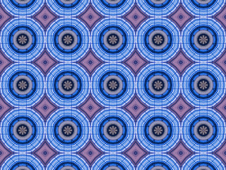 Ethnic pattern. Abstract kaleidoscope