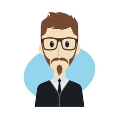 man cartoon character