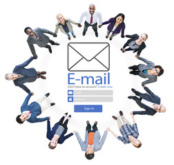 Email Online Messaging Social Media Internet Concept