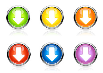 Vector arrow buttons