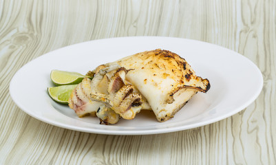 Grilled cuttlefish