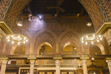 Hanging Church of  Coptic Cairo, Egypt © Noradoa