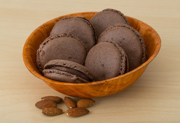 Chocolate macaroons