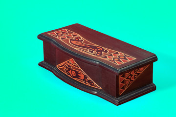 Cyan box vintage