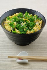 菜の花ご飯