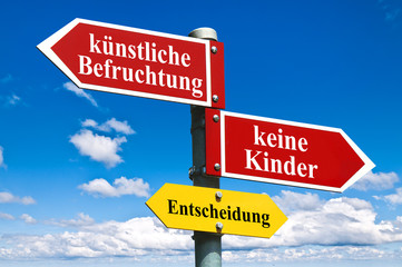 K&uuml;nstliche Befruchtung oder keine Kinder