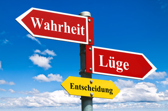 Wahrheit oder L&uuml;ge