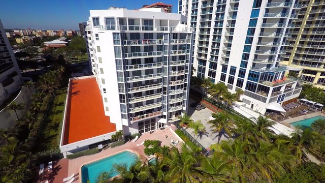 Aerial video architecture Beach