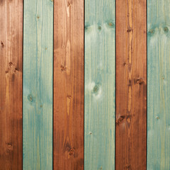 Paint coated wooden boards