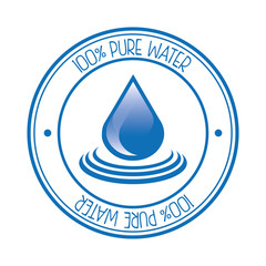 water label