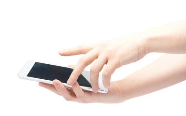 Holding and working with phone