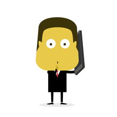 Man on the Phone ( quiet )