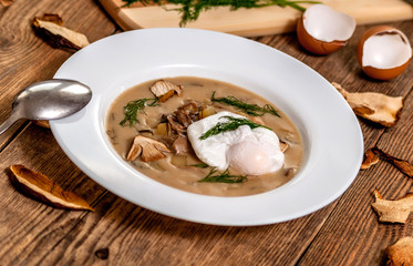 Czech dill soup