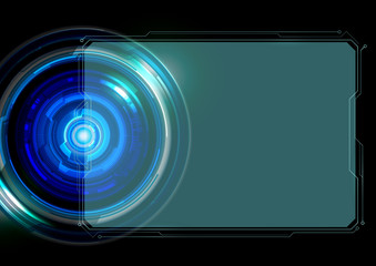 Abstract Frame Technology background