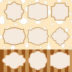 Set of original vector design elements - Illustration