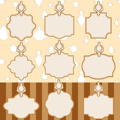 Set of original vector design elements - Illustration