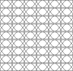 Black and white geometric seamless pattern modern stylish.