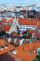 Fototapeta na wymiar Bratislava City spring view (Slovakia)