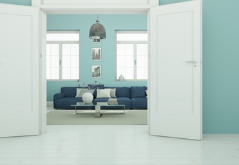 moderne Wohung Interieur Design