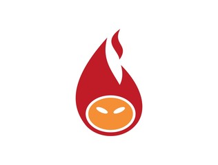 Fire logo icon 2