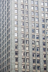 Grey Stone Block Office Tower